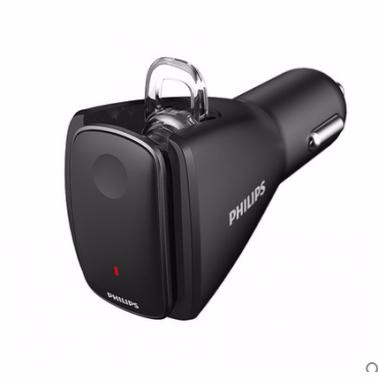 Philips/飛利浦 SHB1801 無(wú)線(xiàn)藍(lán)牙耳機(jī)汽車(chē)載點(diǎn)煙器轉(zhuǎn)接USB車(chē)充
