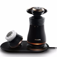 飛利浦（PHILIPS）電動剃須刀 S8860/62 復(fù)古多功能禮盒裝 無線充電 三刀頭刮胡刀