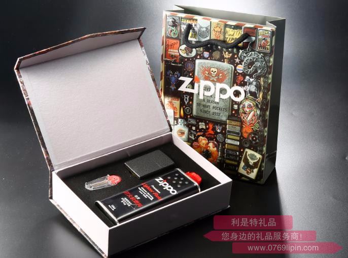 ZIPPO油、火石禮盒套裝