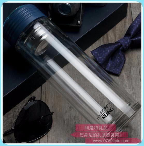 360ml雙層時(shí)尚玻璃杯 0709