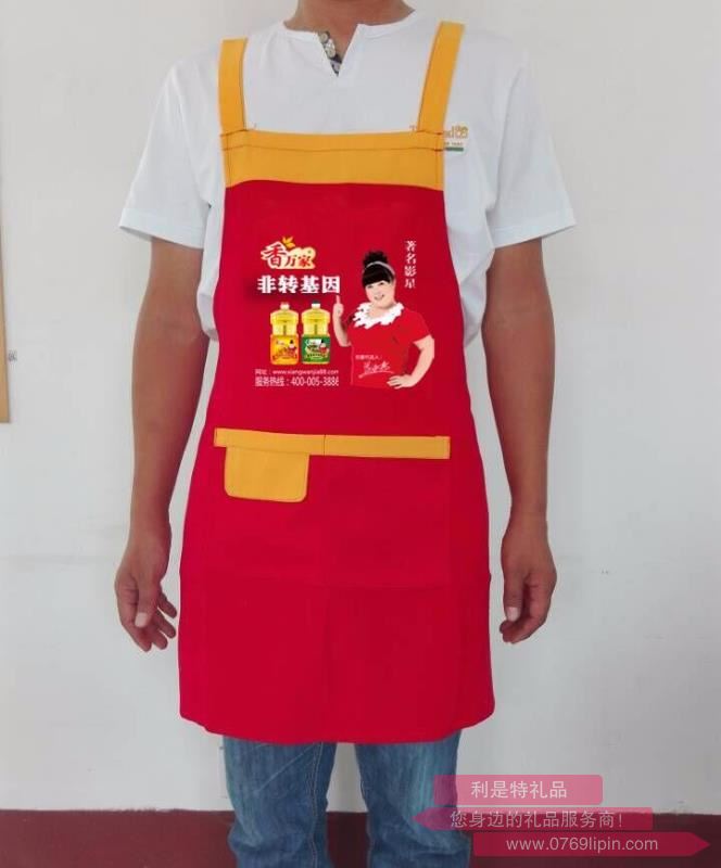 香萬(wàn)家款廣告圍裙（X背帶式）
