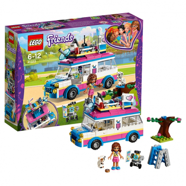 LEGO/樂(lè)高 玩具 好朋友 Friends 6歲-12歲 奧莉薇亞的科學(xué)任務(wù)車(chē) 41333 積木LEGO