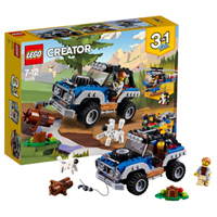 LEGO/樂(lè)高 創(chuàng)意百變系列 7歲-12歲 荒野大冒險(xiǎn) 31075 兒童 積木 玩具LEGO