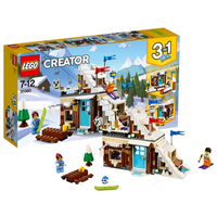 LEGO/樂(lè)高 創(chuàng)意百變系列 7歲-12歲 滑雪度假屋 31080 兒童 積木 玩具LEGO