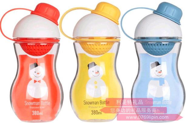 樂(lè)扣雪人水杯