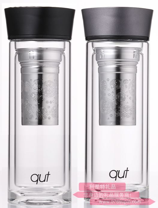 美國(guó)庫特品牌水紋蓋型雙層水晶玻璃杯