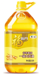 中糧·福臨門非轉(zhuǎn)基因一級大豆油5L