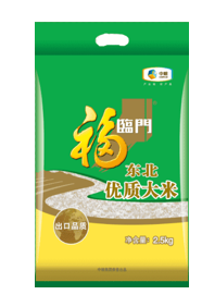 中糧·福臨門東北優(yōu)質大米2.5kg