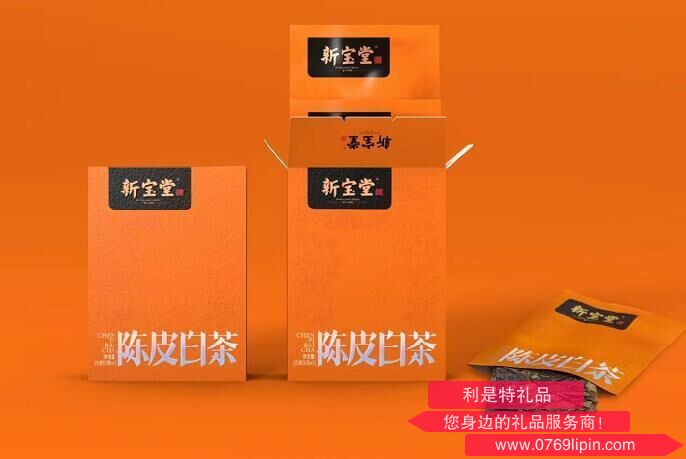 新寶堂陳皮白茶中禮盒（4*25克）