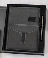 A5鏡面收納內(nèi)置8000mAh 電源本（配902簽字筆）