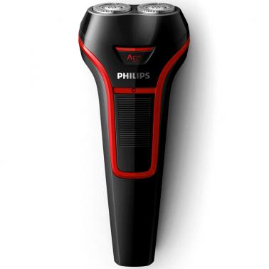 飛利浦（PHILIPS）電動剃須刀充電式男士刮胡刀胡須刀剃胡刀雙刀頭水洗干濕兩用S110新款銀離子.jpg