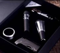 龍徽真空酒塞+開瓶刀+止酒環(huán)+倒酒器+打火機(jī)