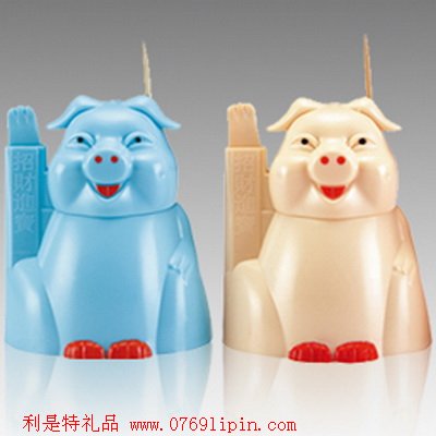 自動牙簽瓶