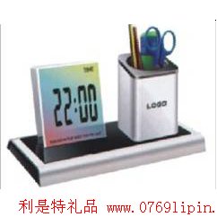 七彩萬(wàn)年歷筆筒