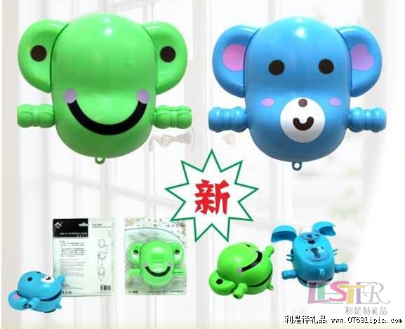 動(dòng)物頭牙膏牙刷架